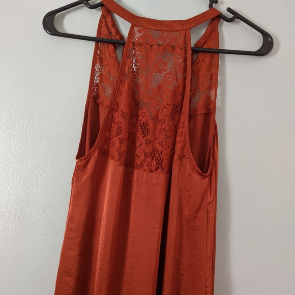 [Band of Gypsies] Midi Shift Dress Rust Revolve - Picture 6 of 6
